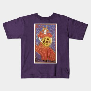 The New York Sun by Louis John Rhead Kids T-Shirt